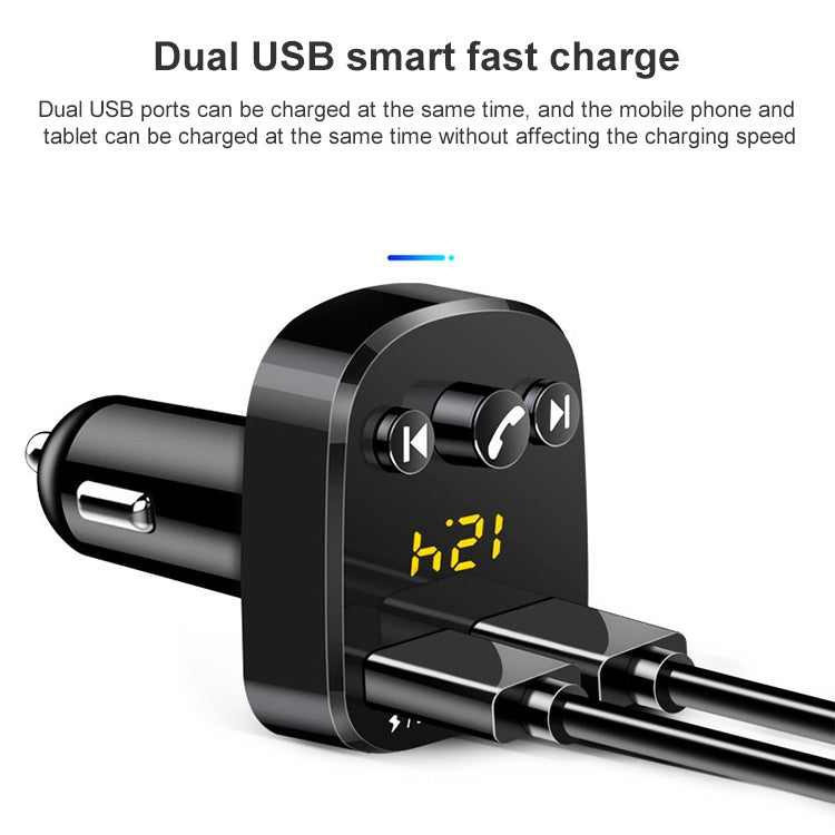 362 Car Multi-functional Smart MP3 Player Bluetooth Hands-free Receiver - by buy2fix | Online Shopping UK | buy2fix