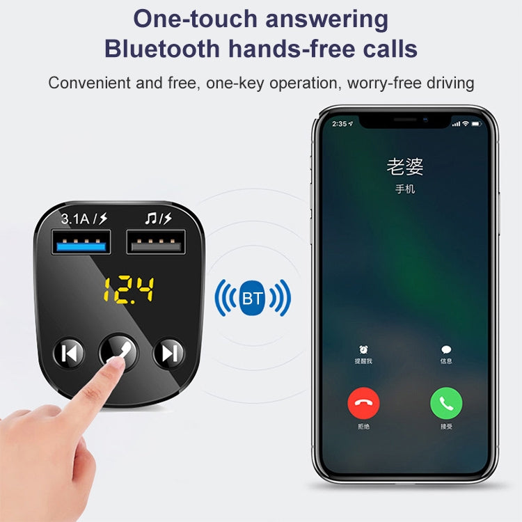 362 Car Multi-functional Smart MP3 Player Bluetooth Hands-free Receiver - by buy2fix | Online Shopping UK | buy2fix