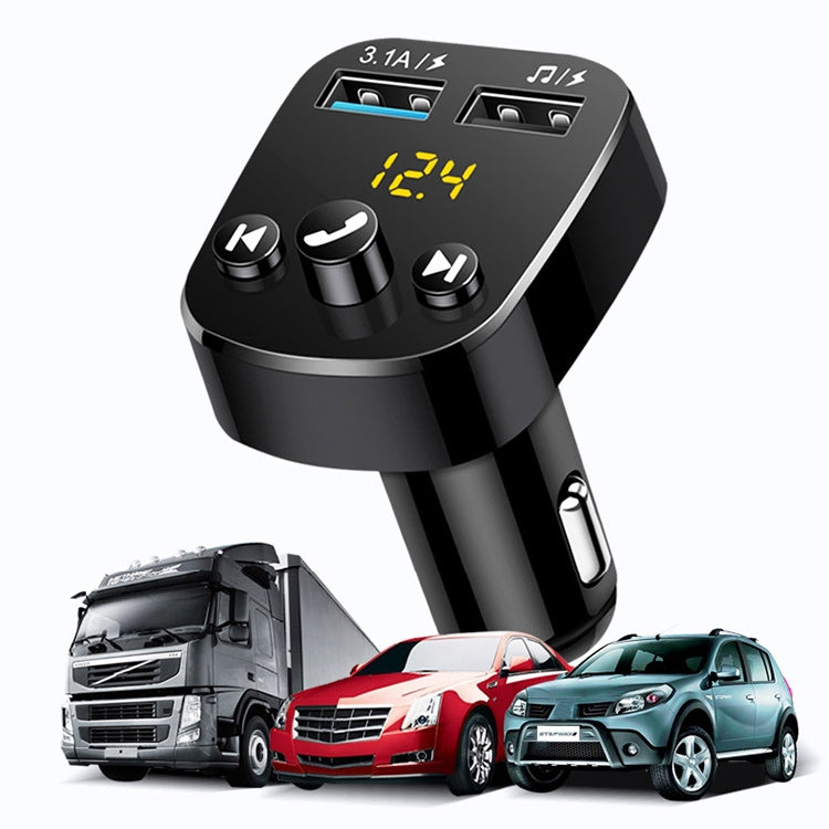 362 Car Multi-functional Smart MP3 Player Bluetooth Hands-free Receiver - by buy2fix | Online Shopping UK | buy2fix