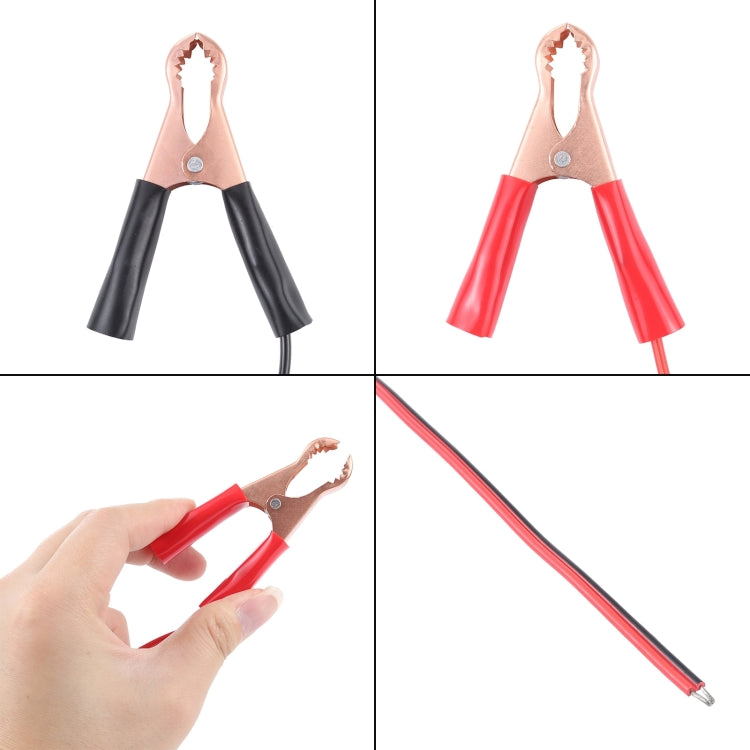 Car Crocodile Clip Charging Connection Cable - Booster Cable & Clip by buy2fix | Online Shopping UK | buy2fix