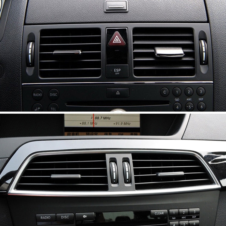 Car Air Conditioning Exhaust Switch Paddle Air Conditioning Leaf Clip for Mercedes-Benz W204 2008-2010 by buy2fix