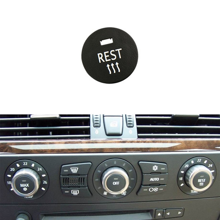 Car Air Conditioner Panel Switch Button REST Key 6131 9250 196-1 for BMW E60 2003-2010, Left Driving - Car Switches by buy2fix | Online Shopping UK | buy2fix