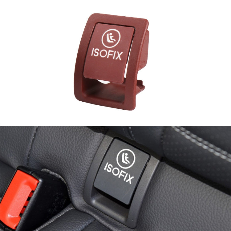 Car Rear Child ISOFIX Switch Seat Safety Cover 2059200513 for Mercedes-Benz W205 2015-2021, Left Driving (Red) - Seat Belts & Padding by buy2fix | Online Shopping UK | buy2fix