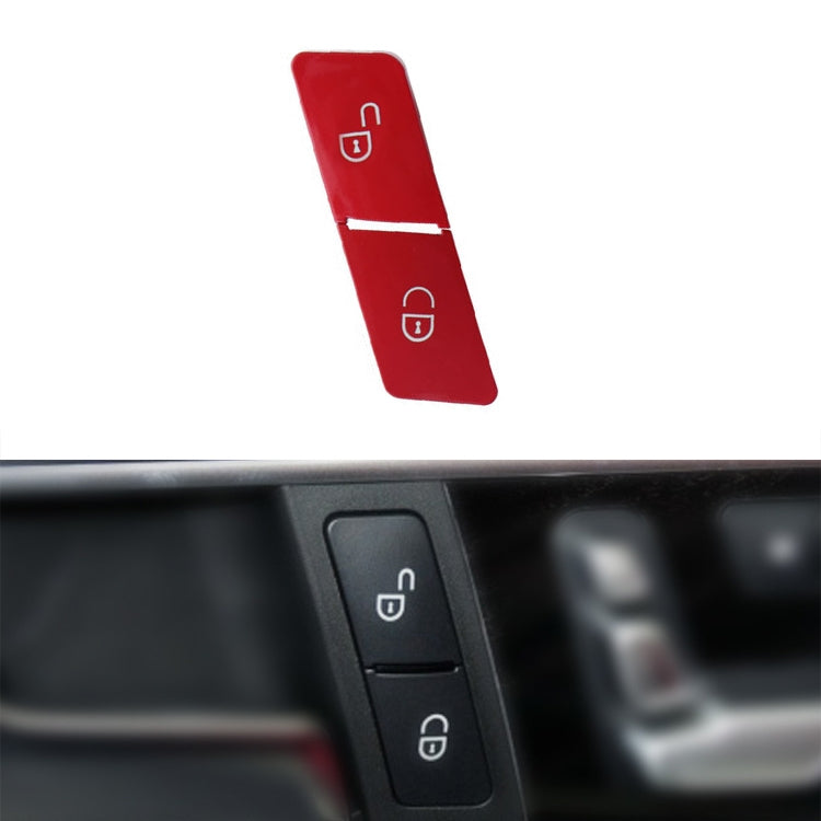 Car Left Side Door Lock Switch Buttons 2049058402 for Mercedes-Benz W204, Left Driving (Red) - Car Switches by buy2fix | Online Shopping UK | buy2fix