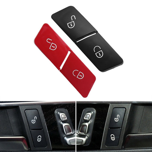 Car Left Side Door Lock Switch Buttons 2049058402 for Mercedes-Benz W204, Left Driving (Red) by buy2fix