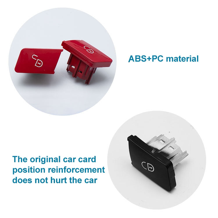 Car Left Side Door Lock Switch Buttons 2049058402 for Mercedes-Benz W204, Left Driving (Red) - Car Switches by buy2fix | Online Shopping UK | buy2fix