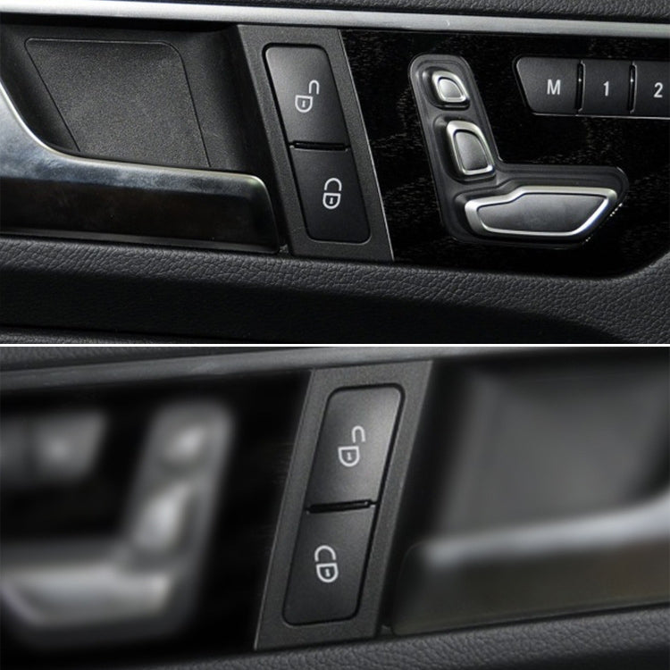 Car Left Side Door Lock Switch Buttons 2049058402 for Mercedes-Benz W204, Left Driving (Black) by buy2fix