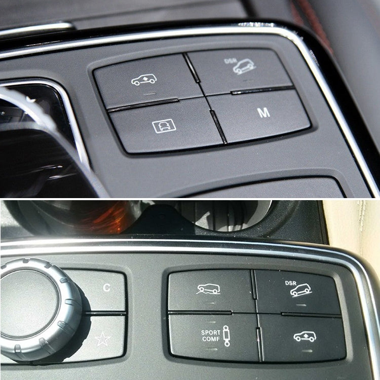 Car Model A2 Downhill Auxiliary Switch Shift Button for Mercedes-Benz GL GLE Class W166, Left Driving by buy2fix