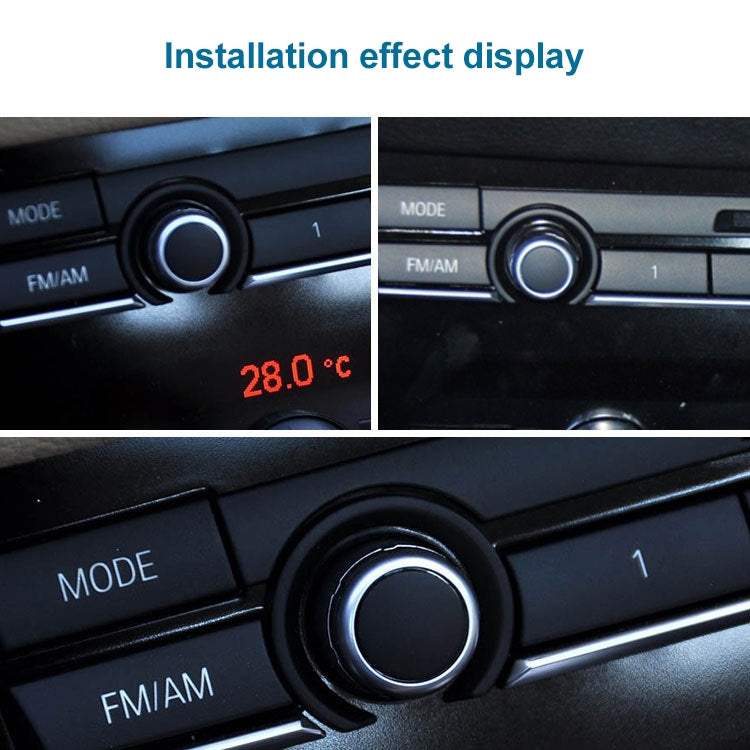 Car Radio Switch CD Player Switch Button for BMW 5 Series F10, Left Driving by buy2fix