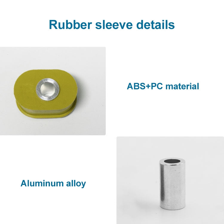 Car Door Stopper Rubber Sleeve Strut Buffer for BMW 7 Series E66 730 740, Left Driving by buy2fix