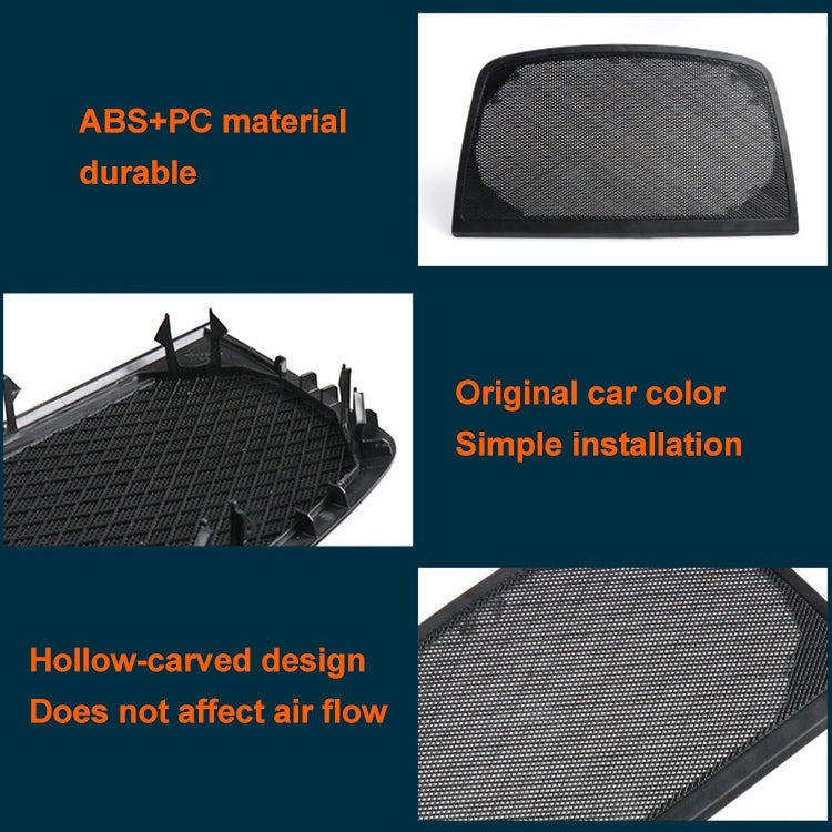 Car Dashboard Speaker Cover for BMW X5 / X6, Left Driving - Car Interior Mouldings by buy2fix | Online Shopping UK | buy2fix