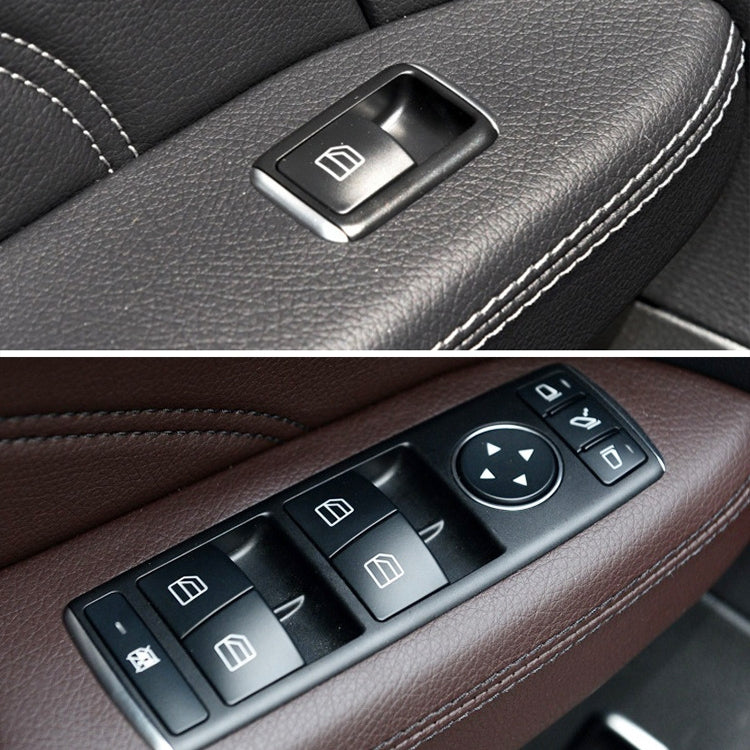 Car Window Glass Lift Switch for Mercedes-Benz W166, Left Driving High Configuration Version by buy2fix