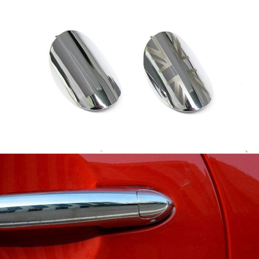 Car Outside Door Handle Covering Cap 51217431945 for BMW mini F55, Left Driving(UK Flag Style) by buy2fix