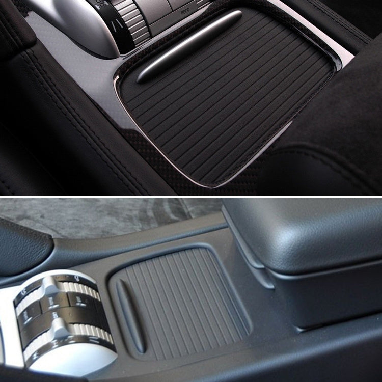 Car Center Console Water Cup Holder Cover Trim for Porsche Cayenne 2003-2010, Left Driving (Grey) by buy2fix