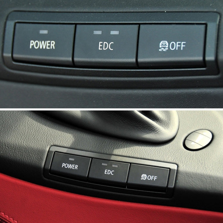 Car No. 2 Center Console Switch Button for BMW 3 Series M3 2005-2012, Left Driving by buy2fix