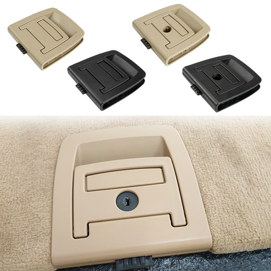 Car Rear Trunk Mat Carpet Handle without Hole 51479120283 for BMW X5 / X6 2006-2013, Left Driving (Beige) by buy2fix