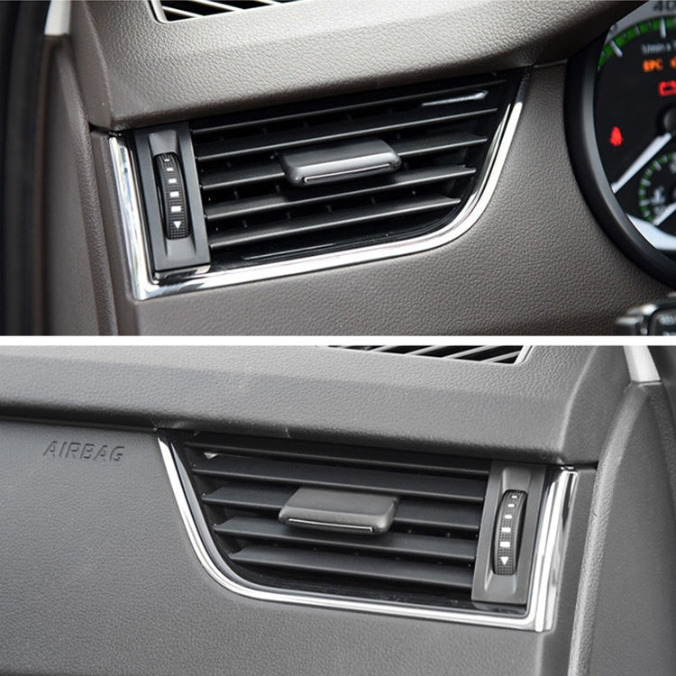 Car Middle Left Side No.2 Air Conditioning Exhaust Switch Paddle for Skoda Octavia 2014-2019, Left Driving by buy2fix