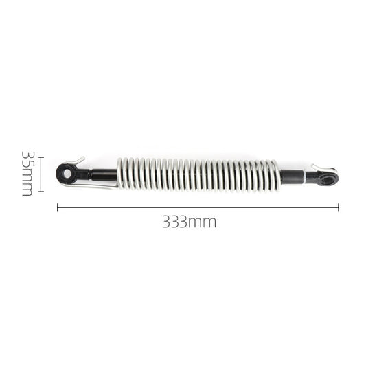 Car Right Side Trunk Lid Lift Support Shock with Tension Spring Lid for BMW E60 2002-2010, Left Driving by buy2fix