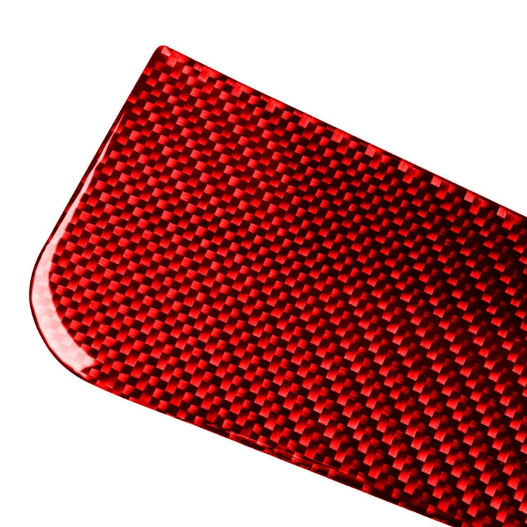2 in 1 Car Carbon Fiber Threshold Sticker for Chevrolet Corvette C5 1998-2004, Left Drive(Red) - Car Interior Mouldings by buy2fix | Online Shopping UK | buy2fix