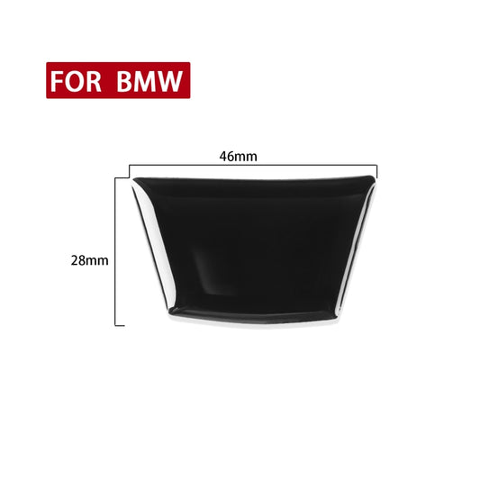 For BMW 3 Series E90 2005-2012 Car Steering Wheel Small Type B Decorative Sticker, Left and Right Drive Universal by buy2fix