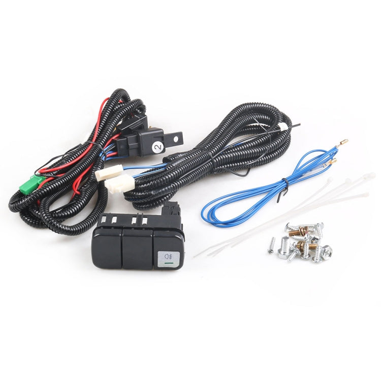 For Honda Civic 4-door 1992-1995 Car Front Fog Lamp with Switch Button - Fog / Driving Lights by buy2fix | Online Shopping UK | buy2fix