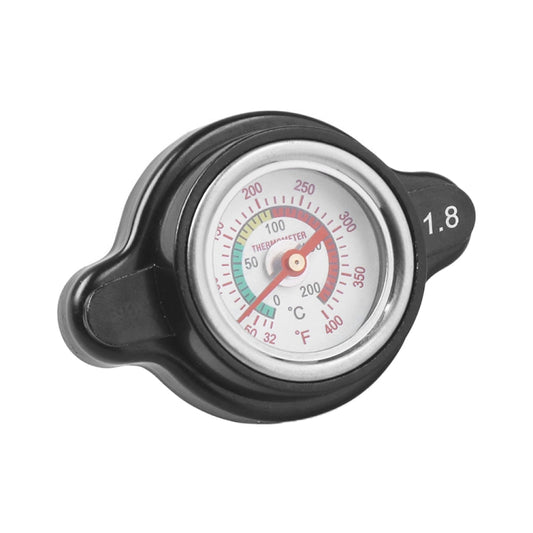 1.8bar Motorcycle Radiator Cap with Temperature Gauge - Tank Covers by buy2fix | Online Shopping UK | buy2fix