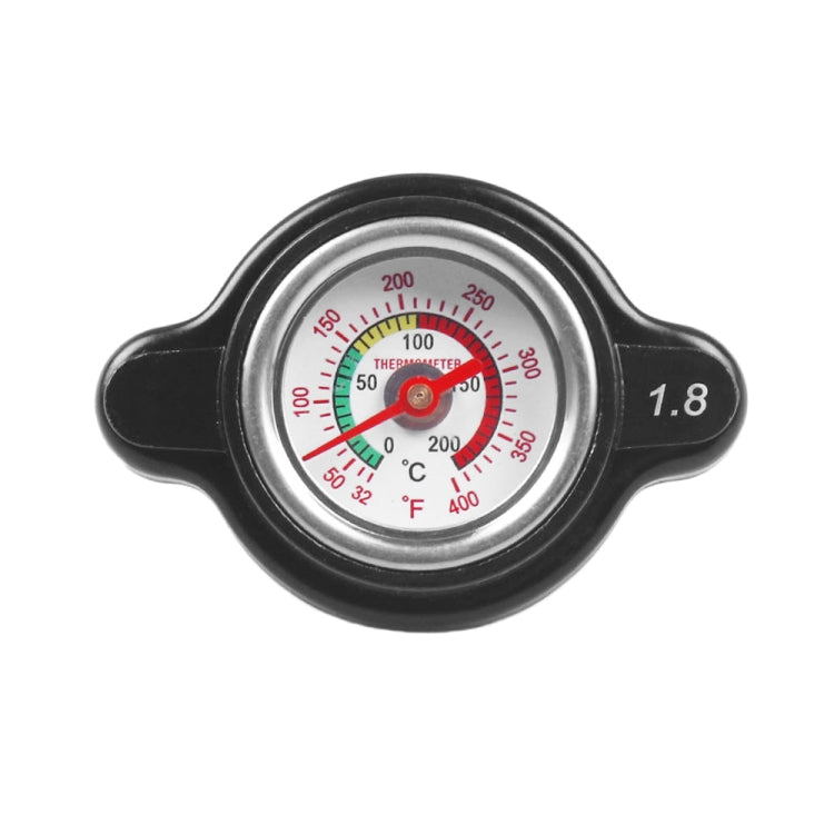 1.8bar Motorcycle Radiator Cap with Temperature Gauge - Tank Covers by buy2fix | Online Shopping UK | buy2fix