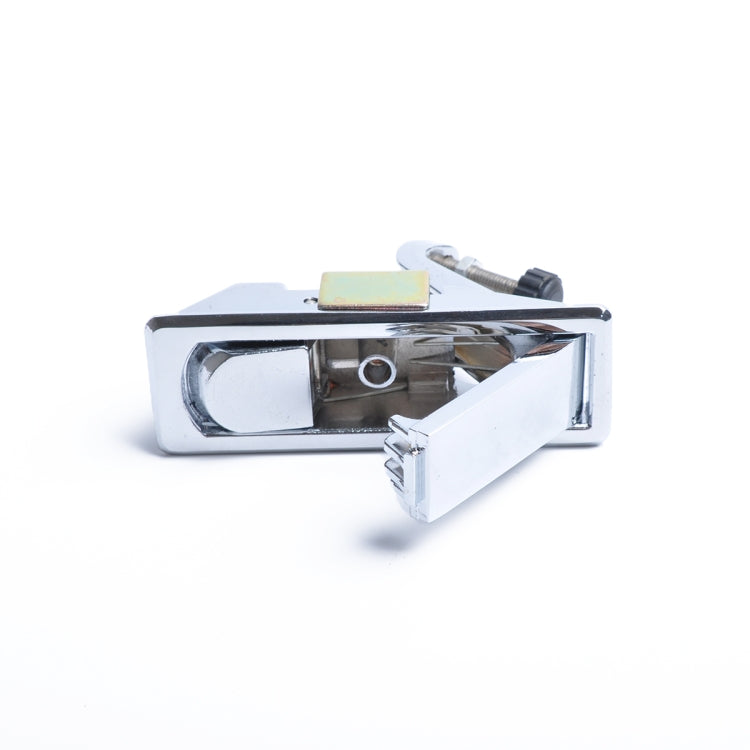 Silver Zinc Alloy Adjustable Lever Hand Operated Compression Latch with Raised Trigger for RV / Trailer, Non-Locking - Locks & Hasps by buy2fix | Online Shopping UK | buy2fix