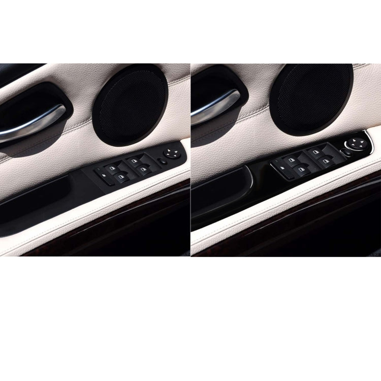 For BMW 3 Series E90/320i/325i 2005-2012 Car Left Drive Window Lifting Panel without Folding Key Decorative Sticker, Diameter: 35.8cm - Car Interior Mouldings by buy2fix | Online Shopping UK | buy2fix