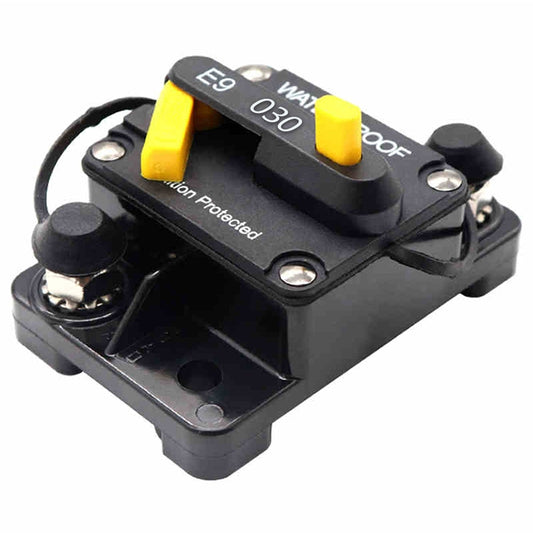 Off-road Vehicle / Automatic 30A Manual Circuit Breaker Overcurrent Protector by buy2fix