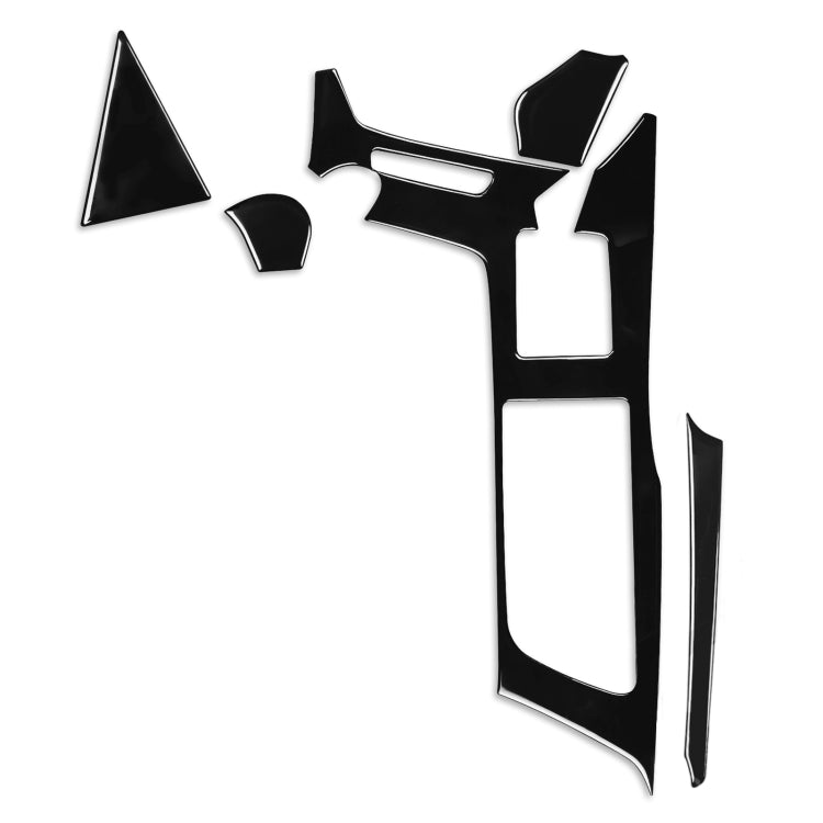 For Chevrolet Corvette C7 2014-2019 5 in 1 Car Water Cup Frame Panel Decorative Sticker, Left Drive - Car Interior Mouldings by buy2fix | Online Shopping UK | buy2fix