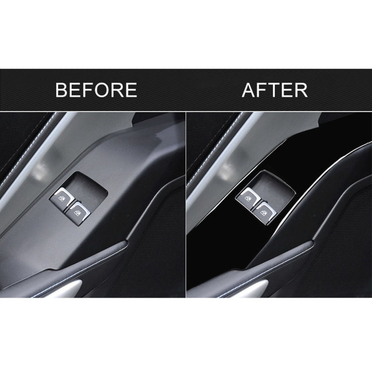For Chevrolet Corvette C7 2014-2019 Car Button Panel Decorative Sticker, Left Drive by buy2fix