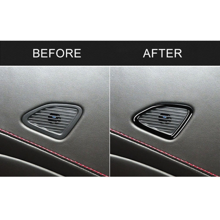 For Chevrolet Corvette C7 2014-2019 Car Door Horn Decorative Sticker, Left Drive - Car Interior Mouldings by buy2fix | Online Shopping UK | buy2fix
