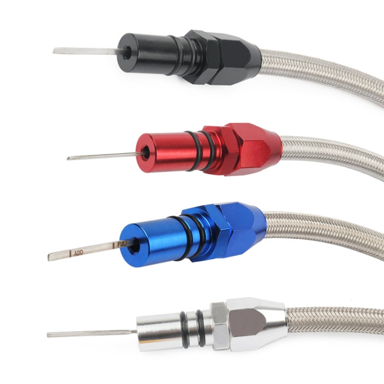 Car Flexible Stainless Transmission Gearbox Oil Dipstick 530mm Oil Measuring Rod for Chevrolet(Red) by buy2fix