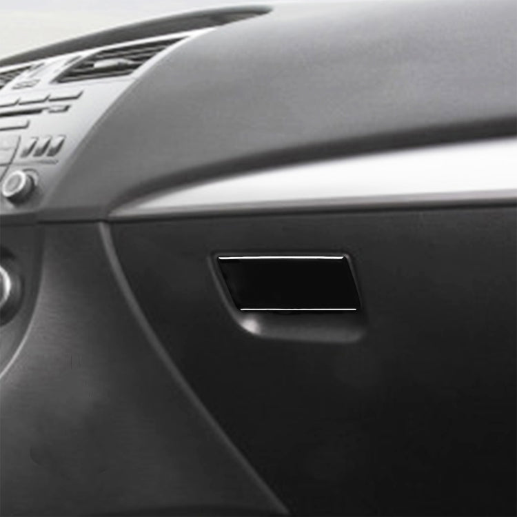 For Mazda 3 Axela 2010-2013 Car Glove Box Handle Decorative Sticker, Left Drive - Car Interior Mouldings by buy2fix | Online Shopping UK | buy2fix