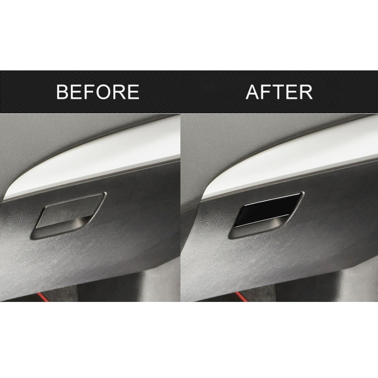 For Mazda 3 Axela 2010-2013 Car Glove Box Handle Decorative Sticker, Left Drive - Car Interior Mouldings by buy2fix | Online Shopping UK | buy2fix