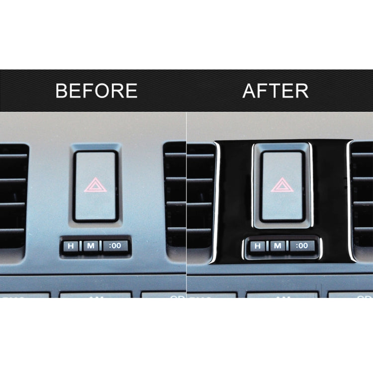 For Mazda 3 Axela 2010-2013 Car Emergency Light Switch B Decorative Sticker, Left and Right Drive Universal by buy2fix