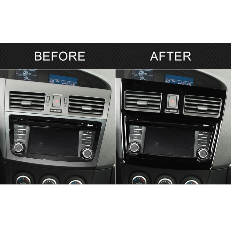 For Mazda 3 Axela 2010-2013 5 in 1 Car Central Control Navigation Set B Decorative Sticker, Left Drive by buy2fix