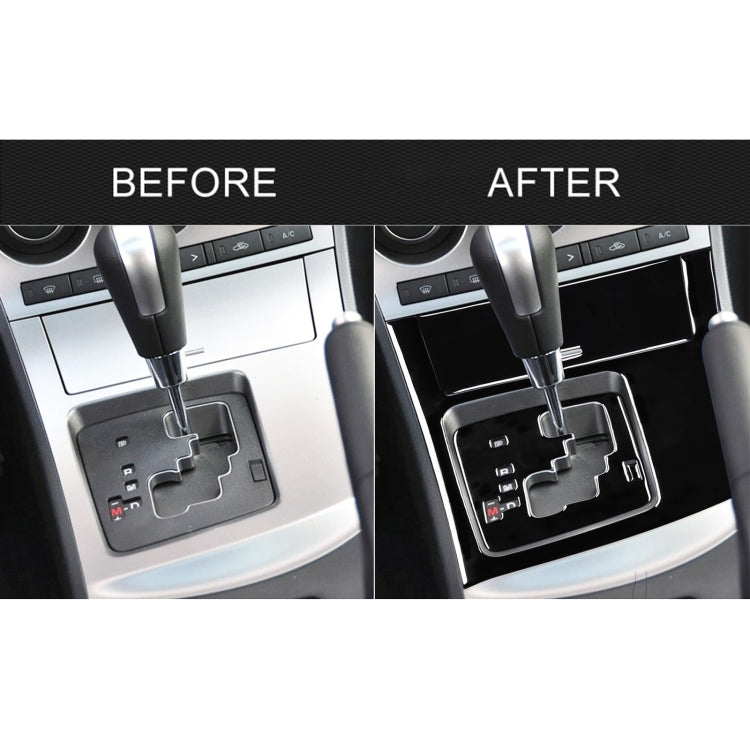 For Mazda 3 Axela 2010-2013 4 in 1 Car Gear Panel Set A Decorative Sticker, Right Drive - Car Interior Mouldings by buy2fix | Online Shopping UK | buy2fix