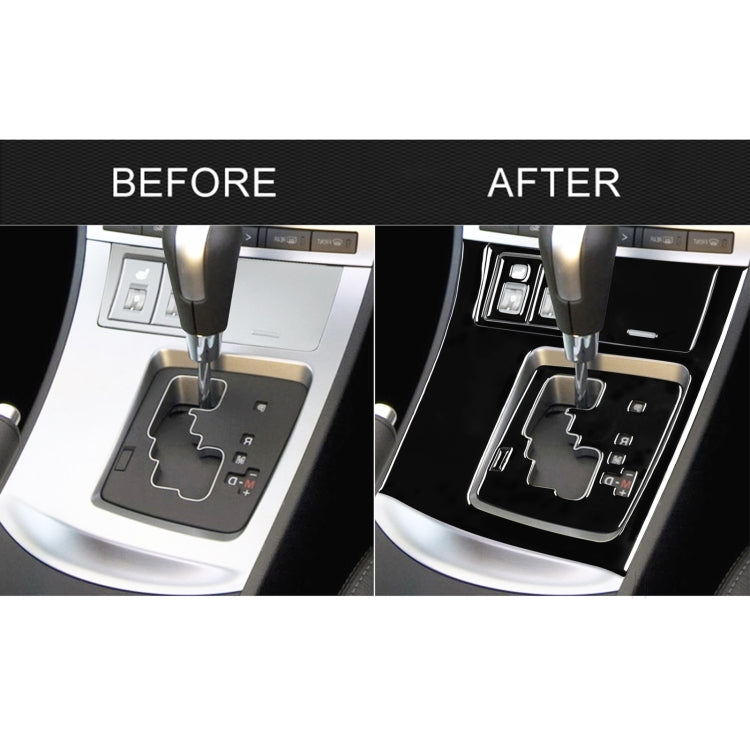 For Mazda 3 Axela 2010-2013 7 in 1 Car Gear Panel Set B Decorative Sticker, Right Drive by buy2fix