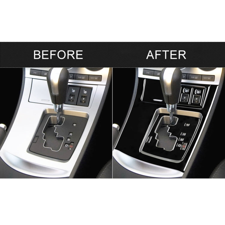 For Mazda 3 Axela 2010-2013 6 in 1 Car AC Gear Panel Set A Decorative Sticker, Right Drive by buy2fix