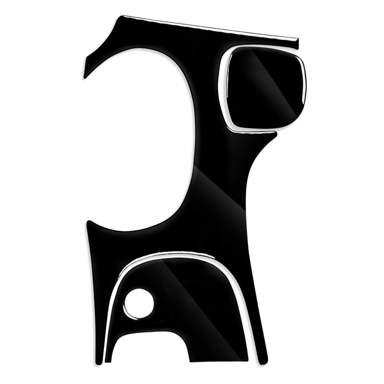 For Chevrolet Corvette C5 1998-2004 3 in 1 Car Gear Panel A Decorative Sticker, Left Drive - Car Interior Mouldings by buy2fix | Online Shopping UK | buy2fix