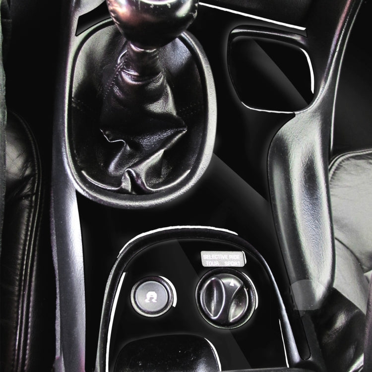 For Chevrolet Corvette C5 1998-2004 3 in 1 Car Gear Panel B Decorative Sticker, Left Drive - Car Interior Mouldings by buy2fix | Online Shopping UK | buy2fix