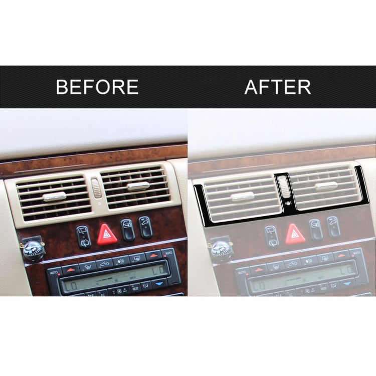 For Mercedes-Benz E-Class W210 1996-2002 Car Central AC Air Outlet Decorative Sticker, Left and Right Drive Universal - Car Interior Mouldings by buy2fix | Online Shopping UK | buy2fix