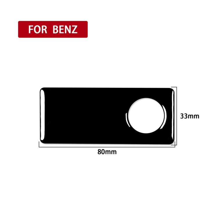 For Mercedes-Benz E-Class W210 1996-2002 Car Passenger Storage Box Switch Decorative Sticker, Left and Right Drive Universal - Car Interior Mouldings by buy2fix | Online Shopping UK | buy2fix