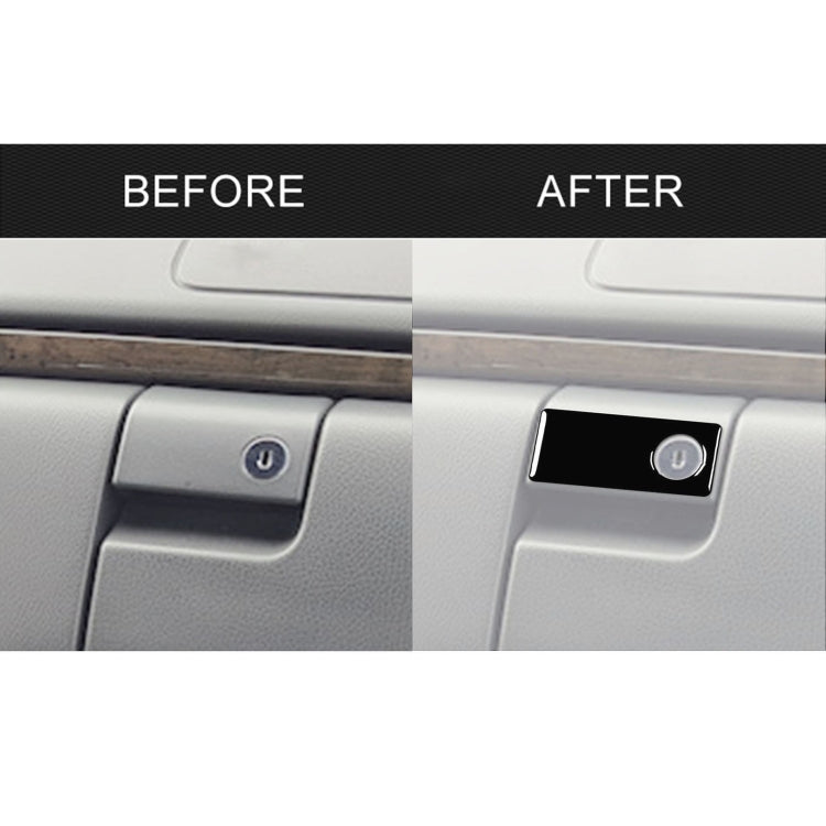 For Mercedes-Benz E-Class W210 1996-2002 Car Passenger Storage Box Switch Decorative Sticker, Left and Right Drive Universal - Car Interior Mouldings by buy2fix | Online Shopping UK | buy2fix