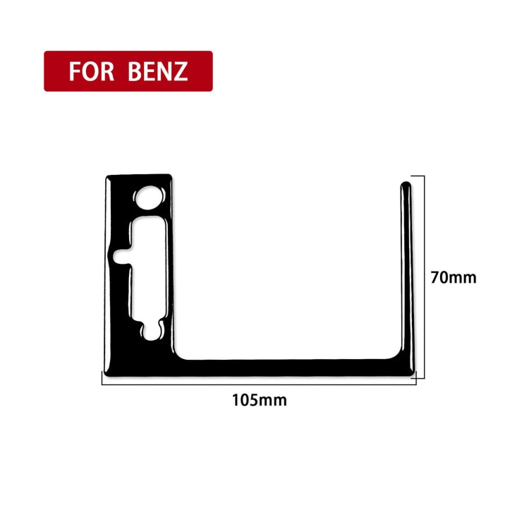 For Mercedes-Benz E-Class W210 1996-2002 Car Passenger AC Air Outlet Decorative Sticker, Left Drive - Car Interior Mouldings by buy2fix | Online Shopping UK | buy2fix