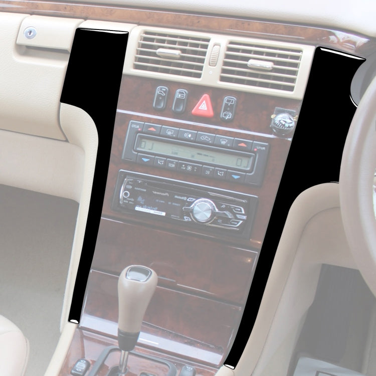 For Mercedes-Benz E-Class W210 1996-2002 Car Center Console Side Decorative Sticker, Right Drive - Car Interior Mouldings by buy2fix | Online Shopping UK | buy2fix