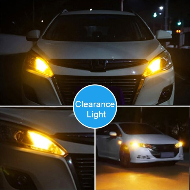 10pcs T10 4014-26SMD Car Bright Lights LED Clearance Light Lamp Reading Light (Yellow Light) - Clearance Lights by buy2fix | Online Shopping UK | buy2fix