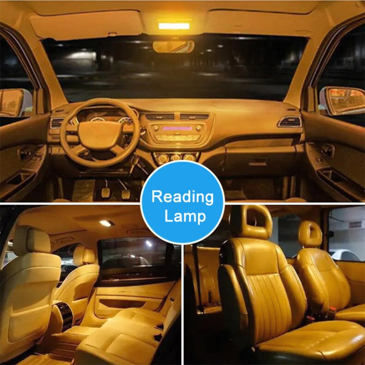 10pcs T10 4014-26SMD Car Bright Lights LED Clearance Light Lamp Reading Light (Yellow Light) - Clearance Lights by buy2fix | Online Shopping UK | buy2fix